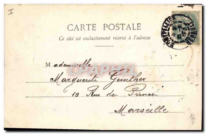 Old Postcard Montpellier the Prefecture