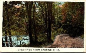 Ohio Greetings From Castine 1950