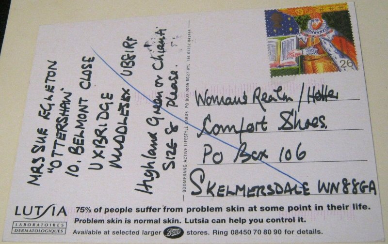 Advertising Lutsia Skin Care Boots - posted