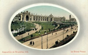 Belgium Brussels Exposition de Bruxelles 1910 Le Grand Palais Postcard 03.53