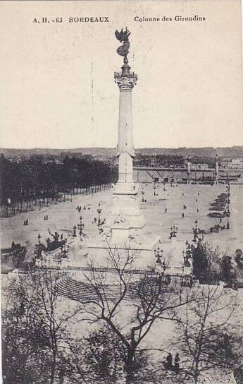 France Bordeaux Colonne des Girondins