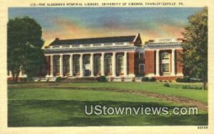 Library University Of Virginia  - Charlottesville  