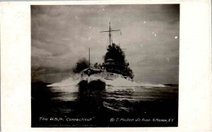 Military - The USS Connecticut Ship - Reproduction Photo