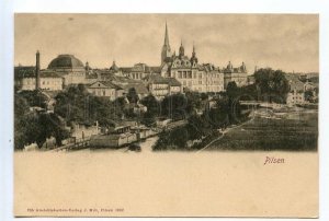 520442 1902 Czech Republic Pilsen publishing house Milt Vintage postcard