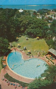 Clearwater Beach FL, Florida - Swimming Pool at Fort Harrison Hotel - pm 1985