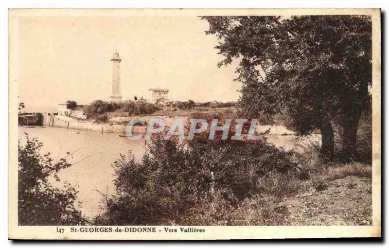 Old Postcard St Georges de Didonne Vera Vallieres