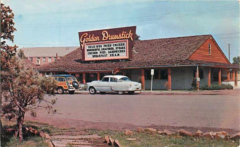 Golden Drumstick Restaurant Flagstaff Arizona AZ Chrome