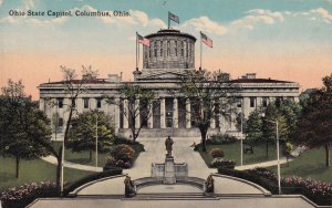 COLUMBUS, Ohio, 1900-1910s; Ohio State Capitol