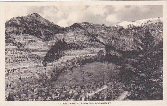 Colorado Ouray Looking Southeast Albertype