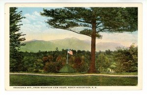 NH - North Woodstock. Mountain View House, View of Franconia Mountains