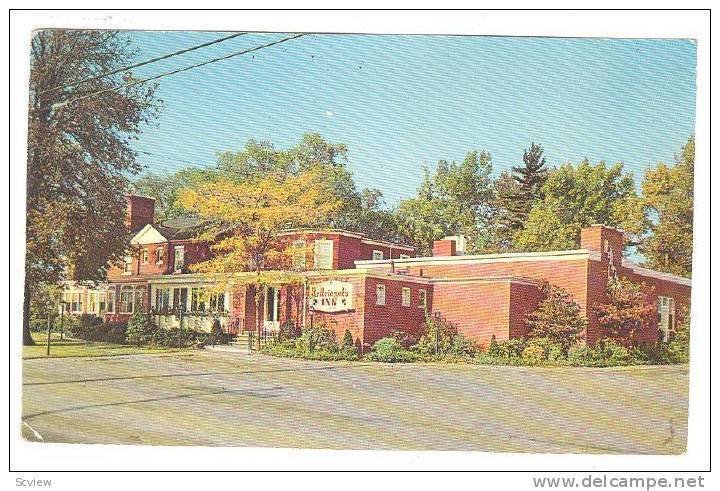 Exterior, Hellriegel's Inn, Painesville, Ohio,  40-60s