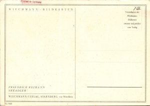 Wiechmann-Bildkarten, Starnberg, Munich, Germany, Friedrich Reimann Postcard