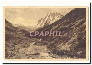 Old Postcard L & # 39Ariege downstream of the & # 39hospitalier The rock Carroux