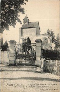 CPA PARAY-le-MONIAL Chapelle du Cimetiere (1190915)