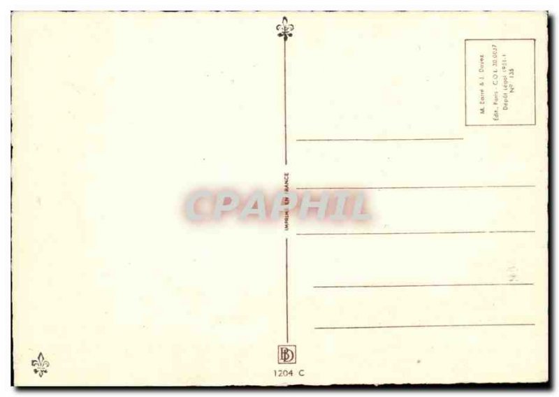 Postcard Three Modern Sailboat masts