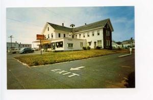 Orleans MA Street View Old Cars Vintage Store Fronts Postcard