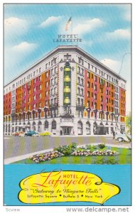 Hotel Lafayette, Gateway to Niagara Falls, BUFFALO, New York, 40-60s