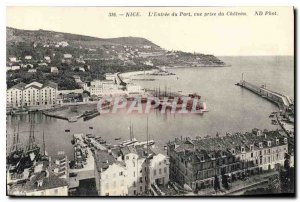 Postcard Old Nice The Port of Entry for the Chateau decision