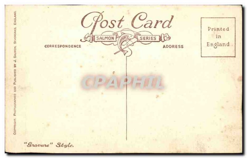 Great Britain Old Postcard Bournemouth Children & # 39s corner