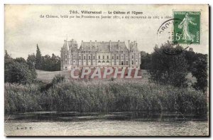 Old Postcard Chateau and l'Ognon Villersexel