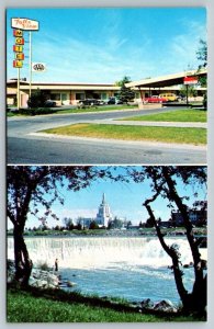 L. D. S.  Mormon Temple   Idaho Falls    Idaho  Postcard