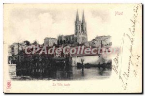 Old Postcard Niort High City