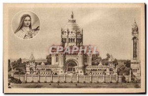 Old Postcard Basilica of Lisieux General view of the project Berndatte