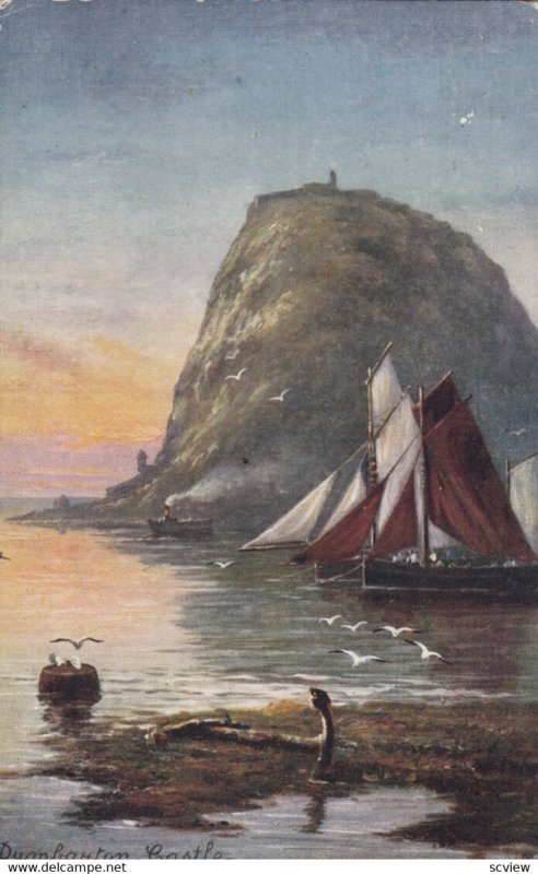 Dumbarton Castle , Scotland , 1905 ; TUCK 7147