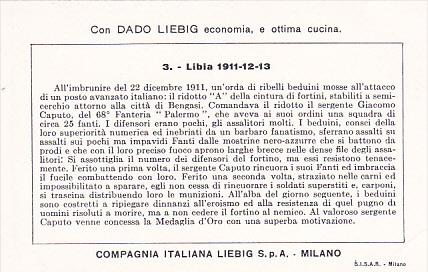 Liebig S1688 Infantry No 3 Libia 1911-12-13