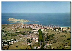 Postcard Modern Ile Rousse View On Set Of The City