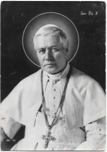 Italy, Rome  Pope Pius X - 1954