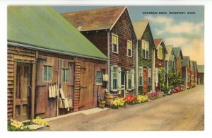 MA - Rockport. Bearskin Neck, Artists' Row