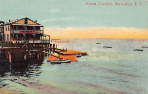 J86/ Rockaway Long Island New York Postcard c1910 Broad Channel  153