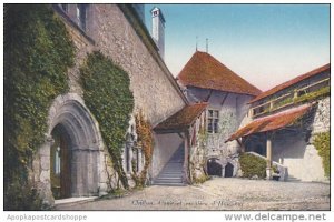 Switzerland Chillon Cour et Escalier d'Honneur
