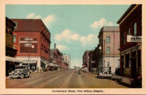 Canada Ontario Port Arthur Cumberland Street