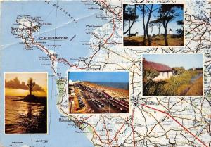 BR13101 Ile de Noirmoutier Map cartes geographiques   france