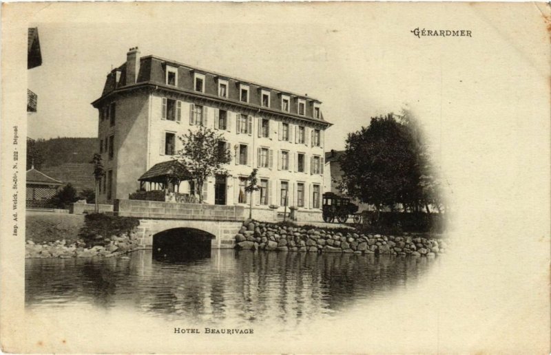 CPA GÉRARDMER Hotel Beaurivage (402477)