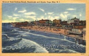 Bathing Beach in Cape May, New Jersey