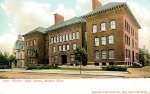 MA - Malden. High School