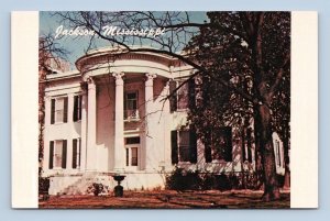 Governor's Mansion Jackson Mississippi MS UNP Unused Chrome Postcard N5