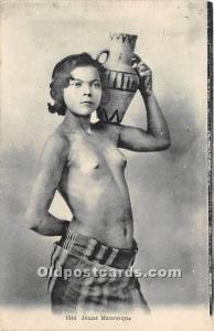 Arab Nude Postcard Jeune Mauresque Unused