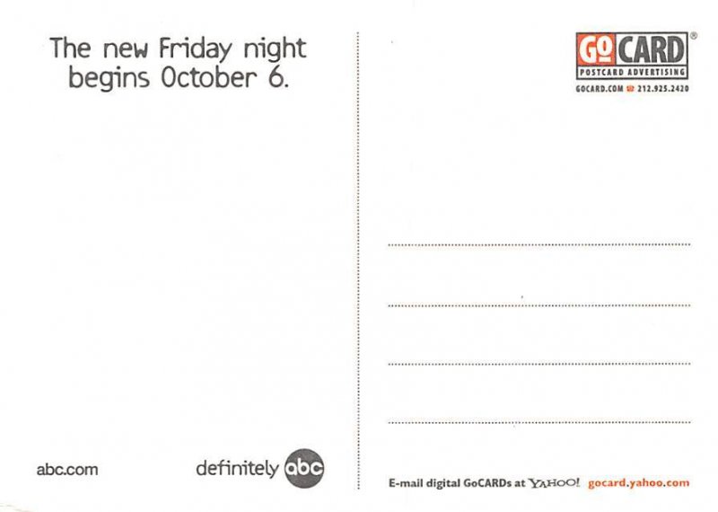 ABC Friday Two Guys & A Girl, Norm Unused 