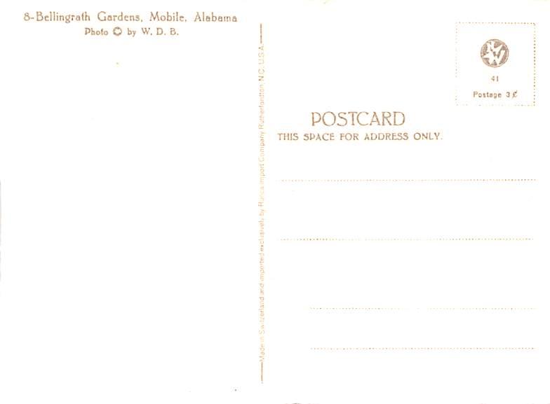 Bellingrath Gardens - Mobile, Alabama