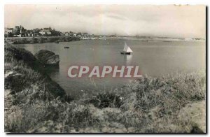 Postcard Modern Croix de Vie Vendee La Rade View from the Corniche