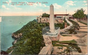 Postcard Cuba Havana - Old Cannons at Cabana