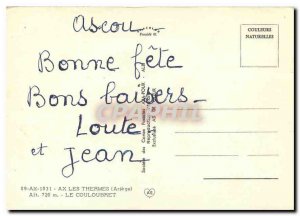 Postcard Modern Ariege Ax les Thermes Couloubret