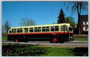 OC Transpo Bus 5931 Queen Elizabeth Driveway Ottawa Ontario Vintage Postcard NOS