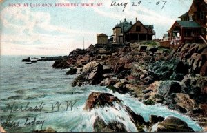 Maine Kennebunk Beach Beach At Bass Rock 1907