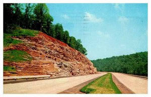 Postcard HIGHWAY SCENE Between Louisville & Elizabethtown Kentucky KY AQ2103