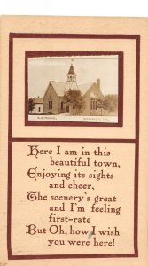 J42/ Gothenburg Nebraska RPPC Postcard c1910 M.E. Church Building 169